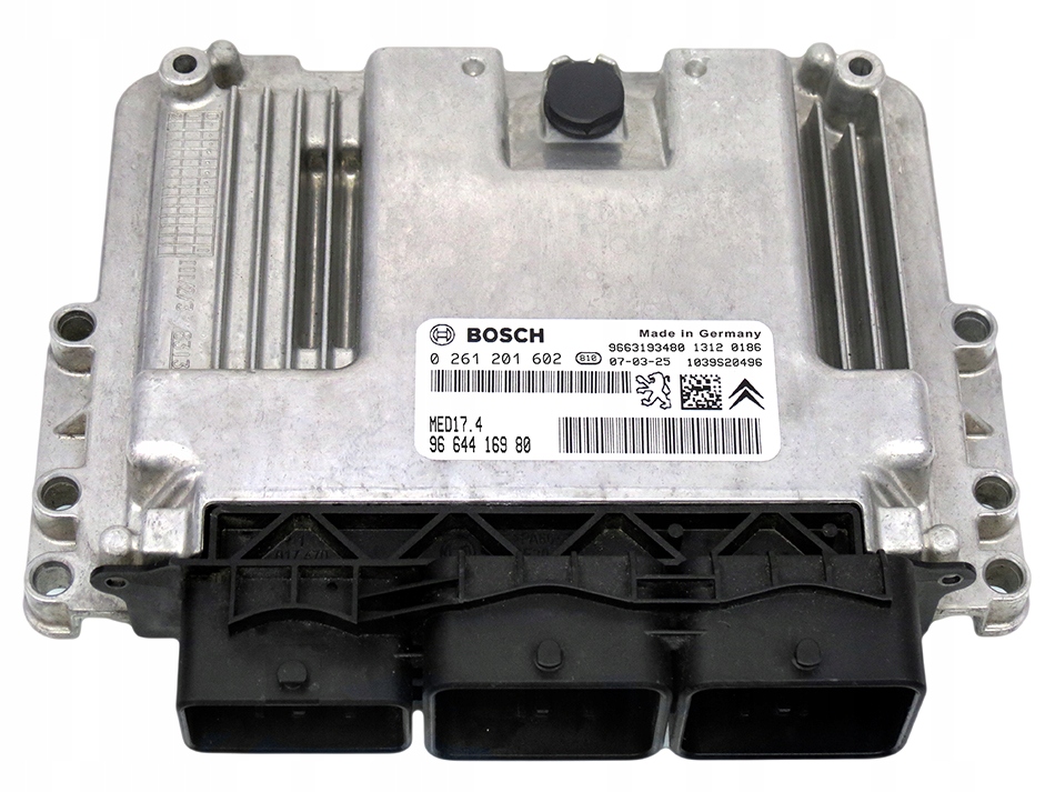 KOMPUTER ECU PEUGEOT 207 1.6 9664416980 0261201602