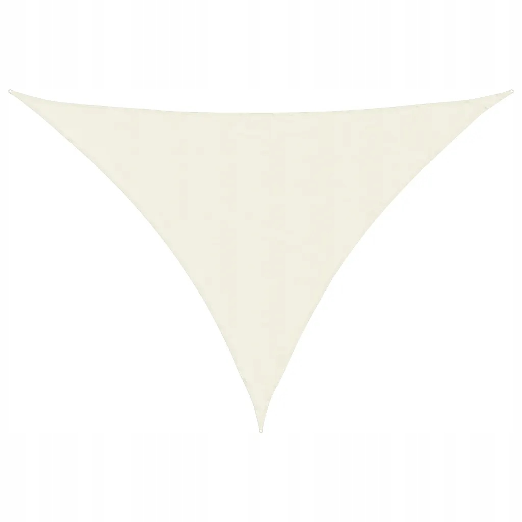 Sluneční plachta Oxford Pu krémová 2,5x2,5x3,5 m trojúhelníková
