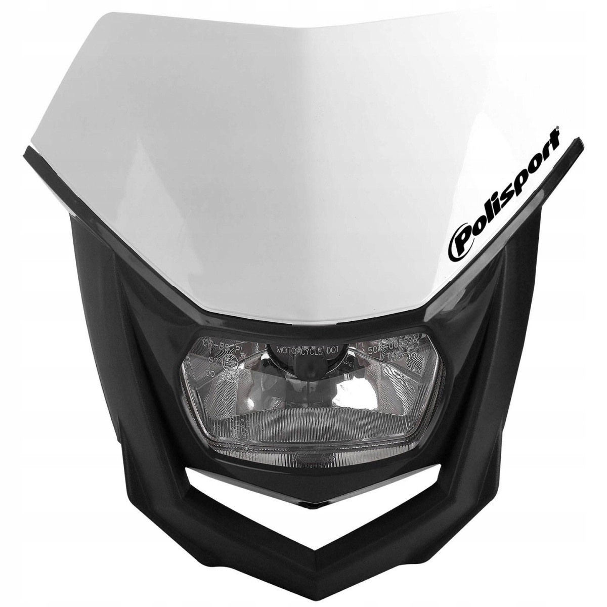 Predná Lampa Model Halo (halogénová Žiarovka) Farba Biela/čierna