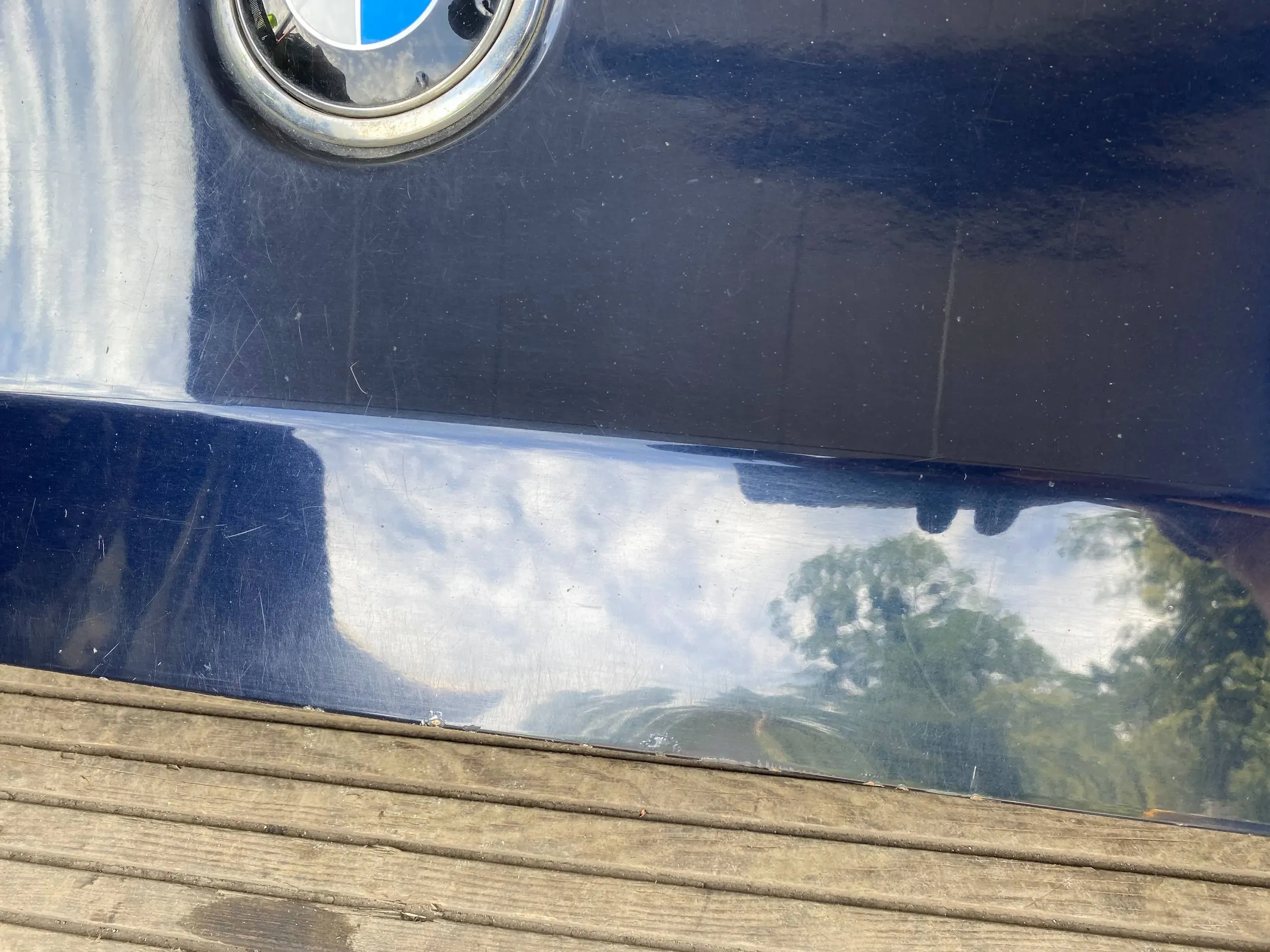 BMW 1 E87 complete trunk door boot A35/5