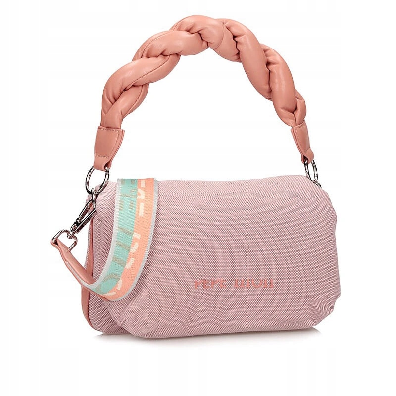 Klasická růžová kabelka přes rameno s klopou Pepe moll 251180 Madras Pink