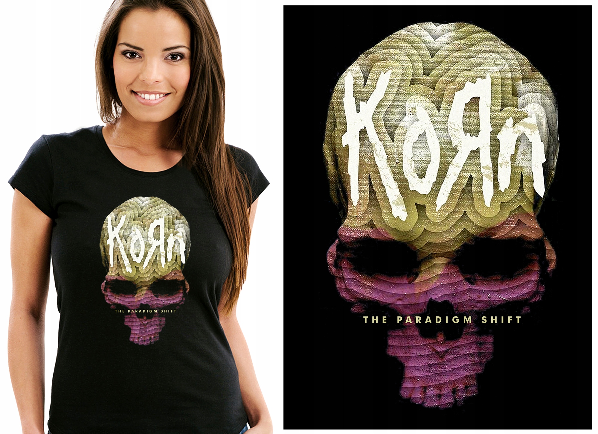 

Korn Davis Welch Paradigm Shift Koszulka Damska L