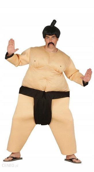 Kostým Sumo Zápasník Velký Objem Oblek