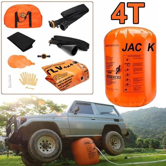 PODNOSNIK AIR JACK NA SPALINY POWIETRZE 4T 80cm