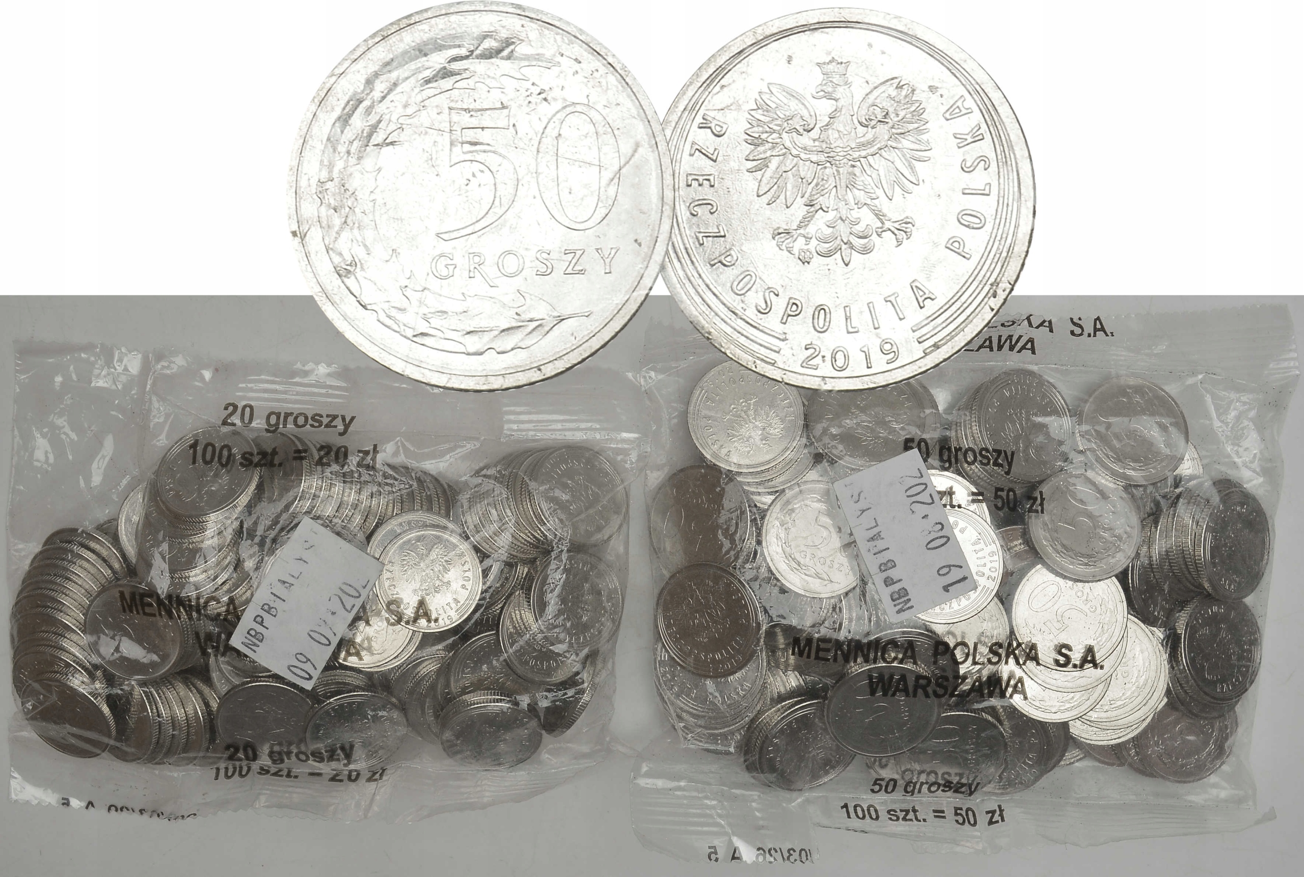 4.ec.ZEST.III RP, SASZETKI MENNICZE 2019 MW SZT.2