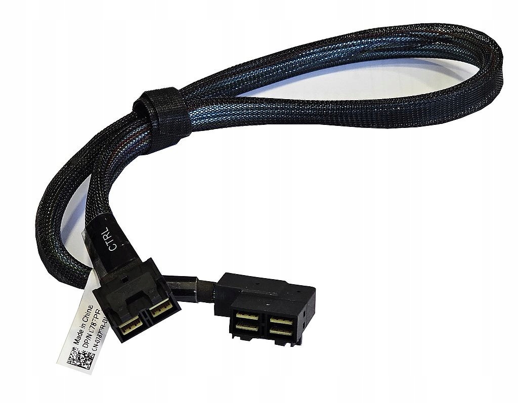 KABEL 2xMINI SAS SFF-8643 KĄTOWY DELL POWEREDGE R730 06TFJ5