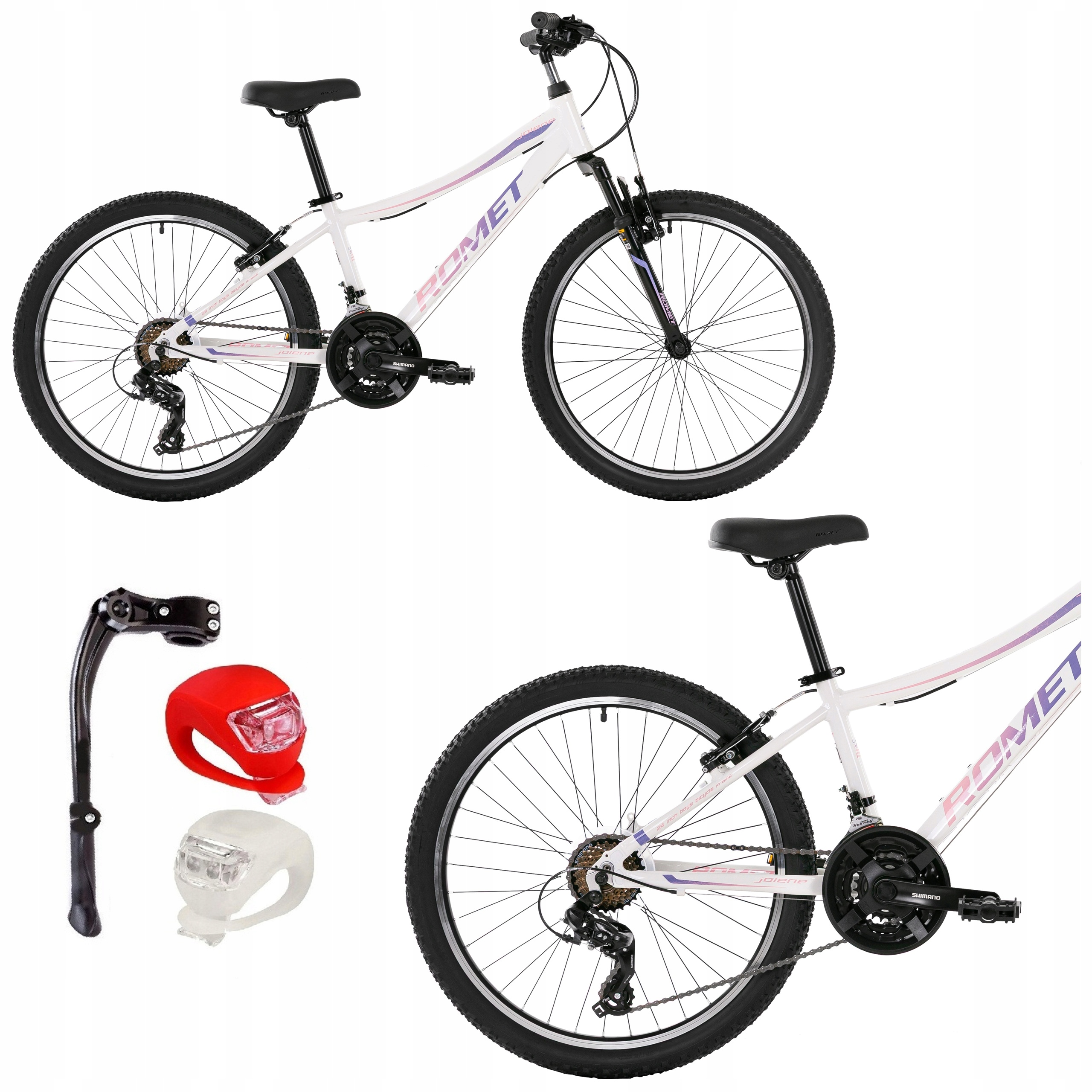 ГОРНЫЙ ВЕЛОСИПЕД MTB ROMET JOLENE 24 