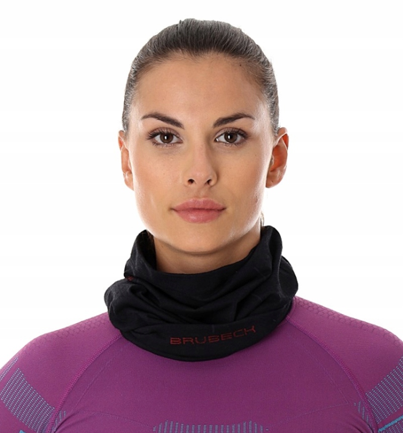 WIELOFUNKCYJNY WEŁNIANY KOMIN BRUBECK S/M Marka inna