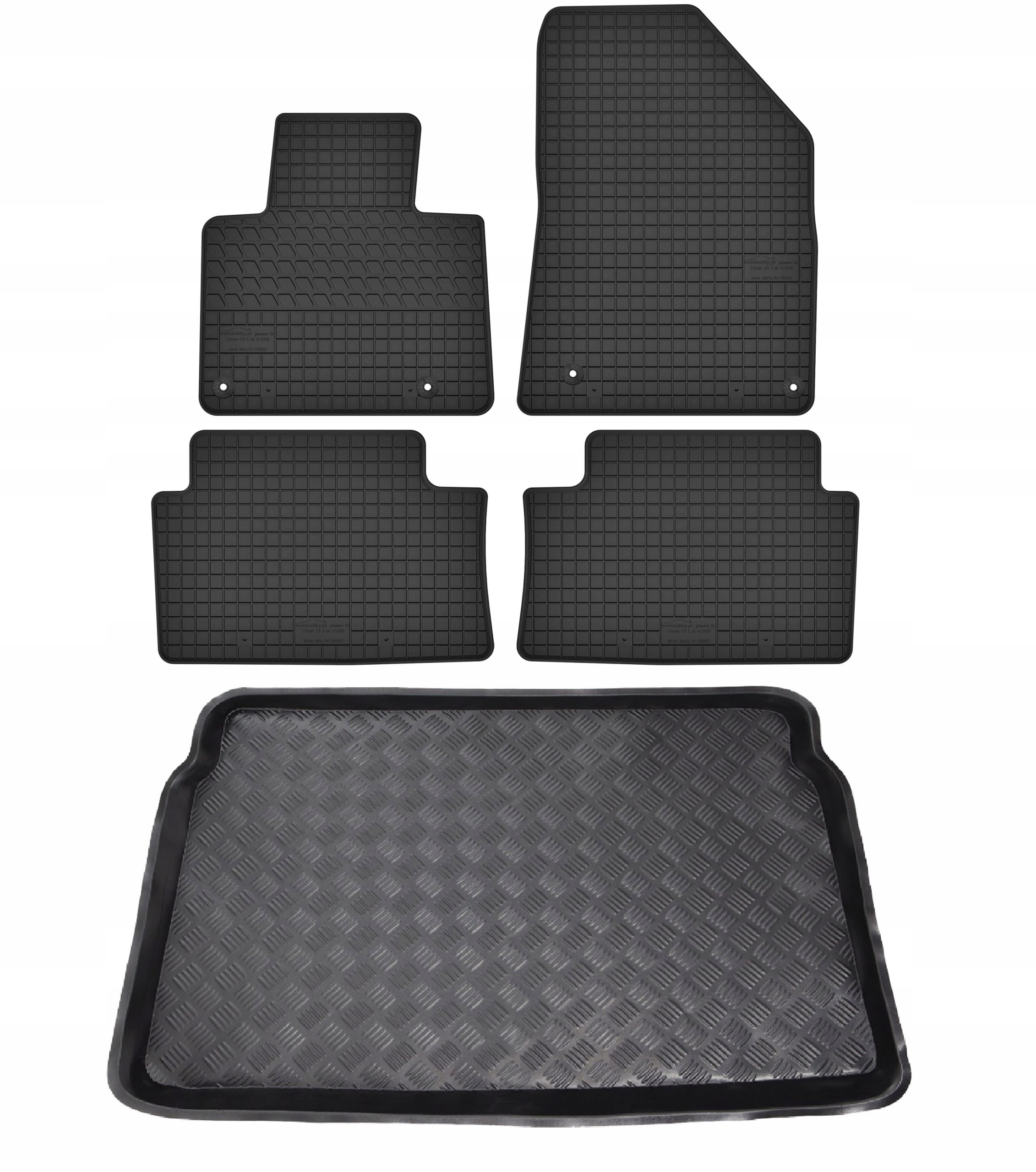 koberečky nosič pro: Citroen C5 II X7 2008-2017 sedan