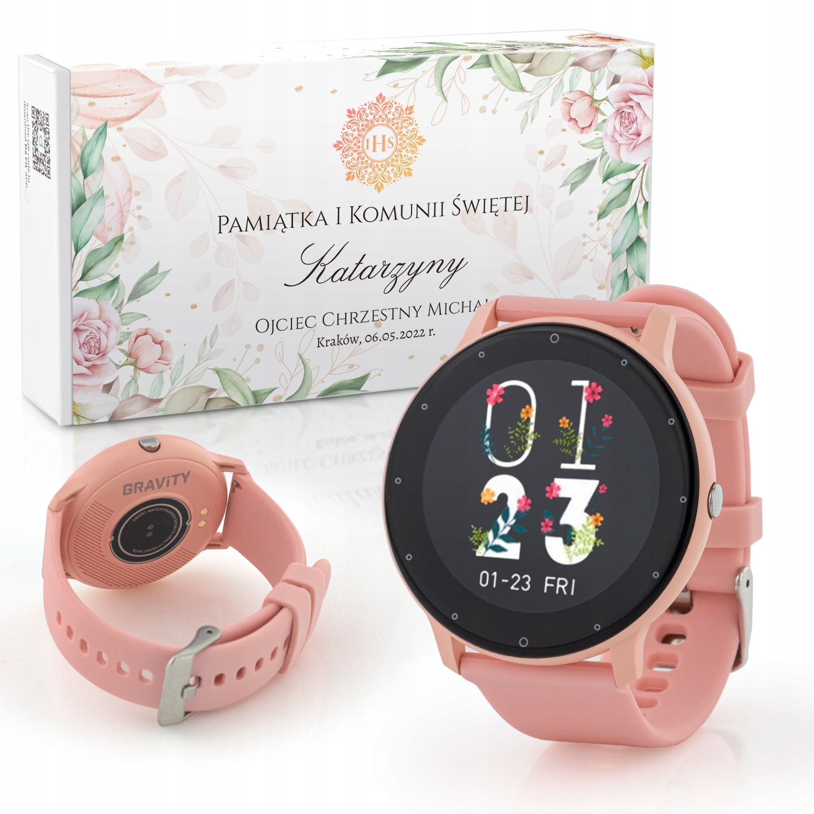 

Zegarek Smartwatch dla dziewczynki komunia