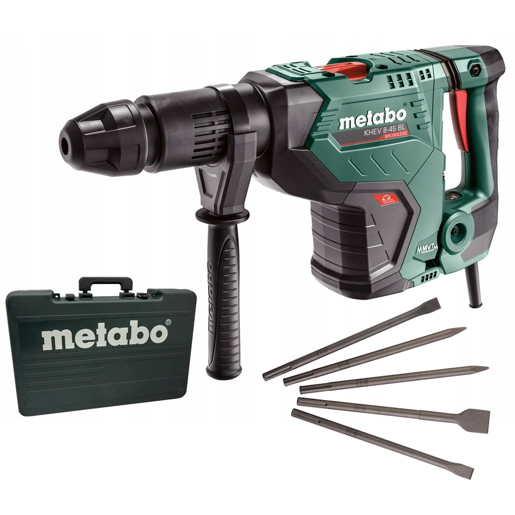 Młot Wyburzeniowy Metabo Mhev 5 Bl Sds-max 1150W 8.7J 7.9kg 5 Dłut