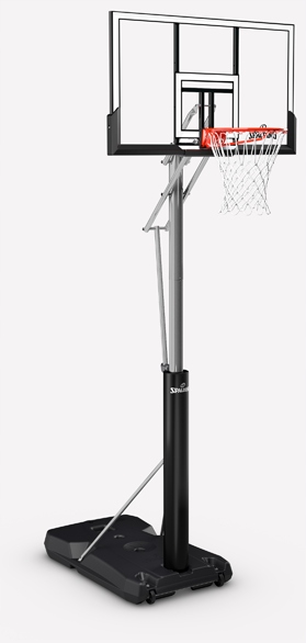 SPALDING TF Silver Portable konstrukcja kosz do koszykówki z tablicą 137x81 Marka Spalding