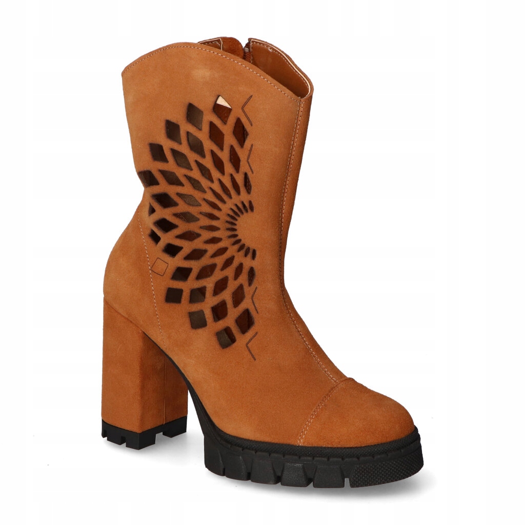 Kotníkové Boty Tuomo 1399/X Rude semiš 39