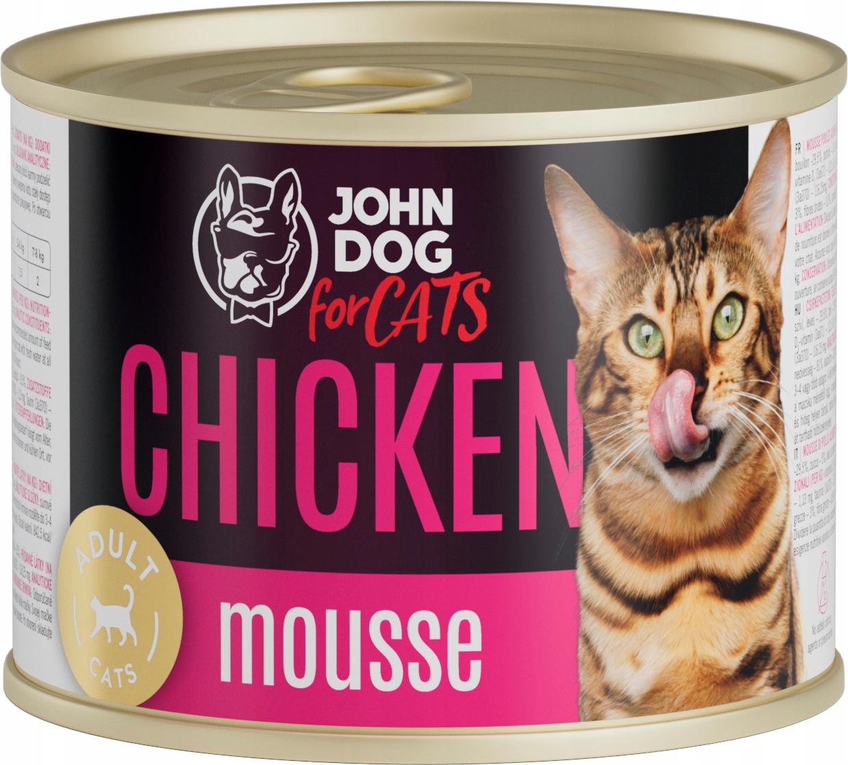 Levně 7X John Dog for Cats Mousse kuřecí maso 200 g