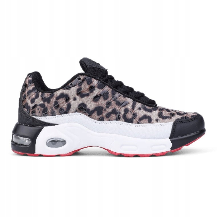 

Dziecięce buty sportowe młodzieżowe leopard lekkie