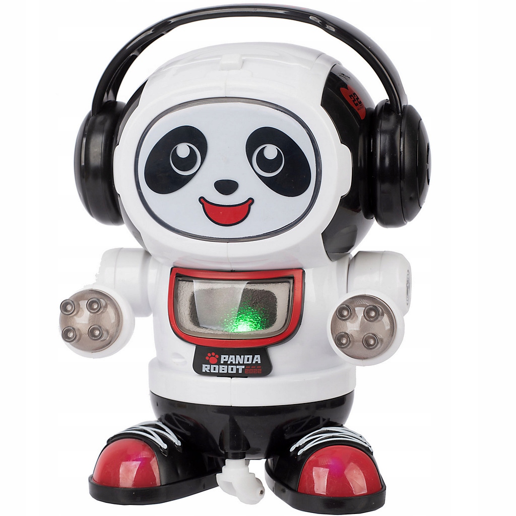 Robot Tańczący Panda Interaktywny Światło Dźwięk Rodzaj do programowania i kodowania