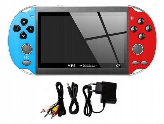 Konsola do gier 8GB +GRY i Bajki dla dzieci KOLORY EAN (GTIN) 5903624842375