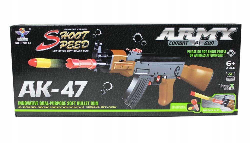 

Karabin AK-4 na strzałki piankowe i pociski