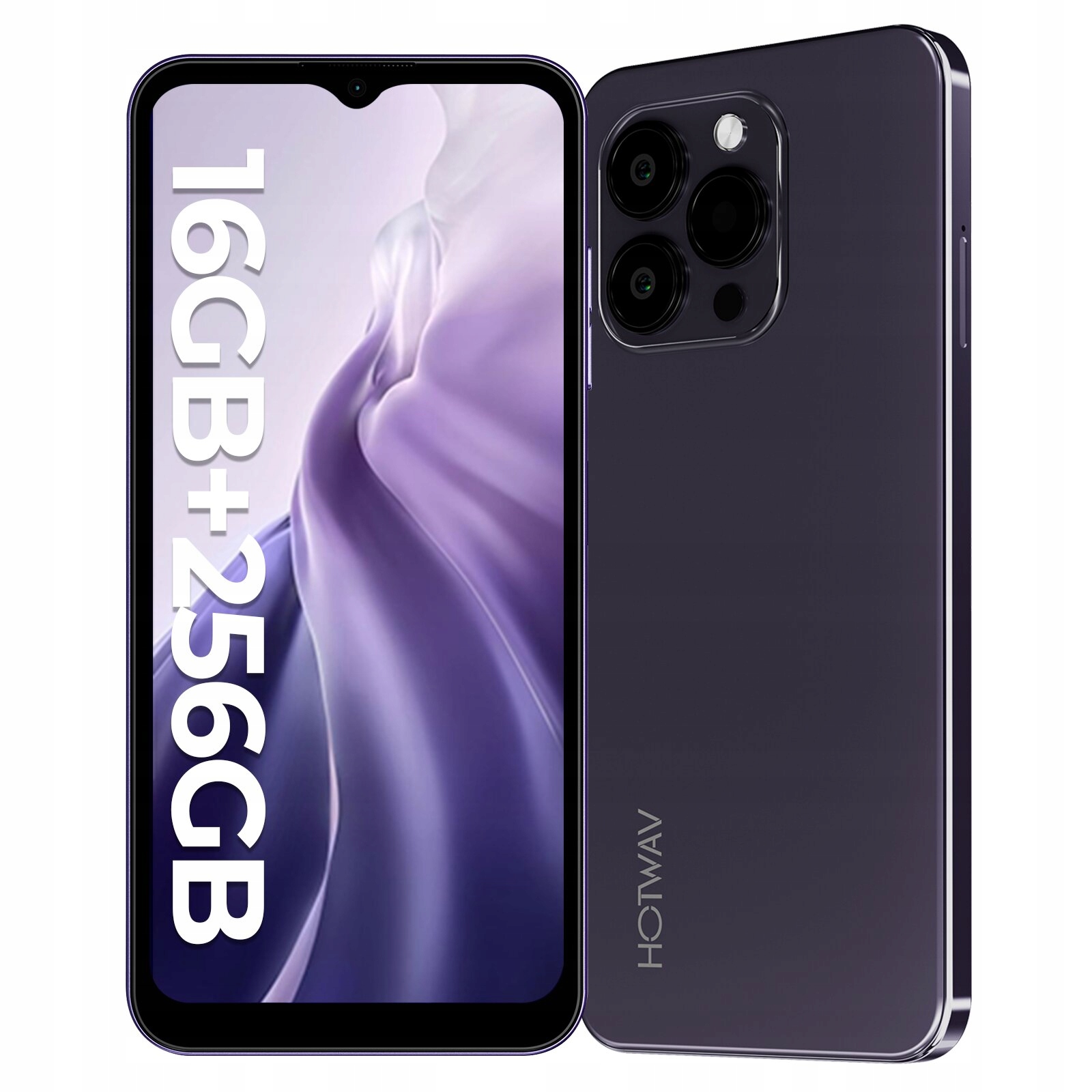 2× Smartfon HOTWAV Note 13 Pro 8 GB / 256 GB 4G (LTE) fioletowy