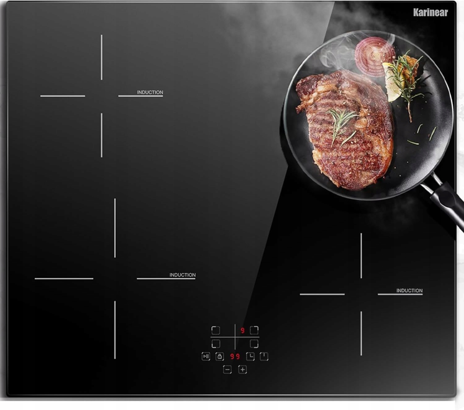 Karinear KNI-B46441 indukční varná deska 4 pole 6600 W