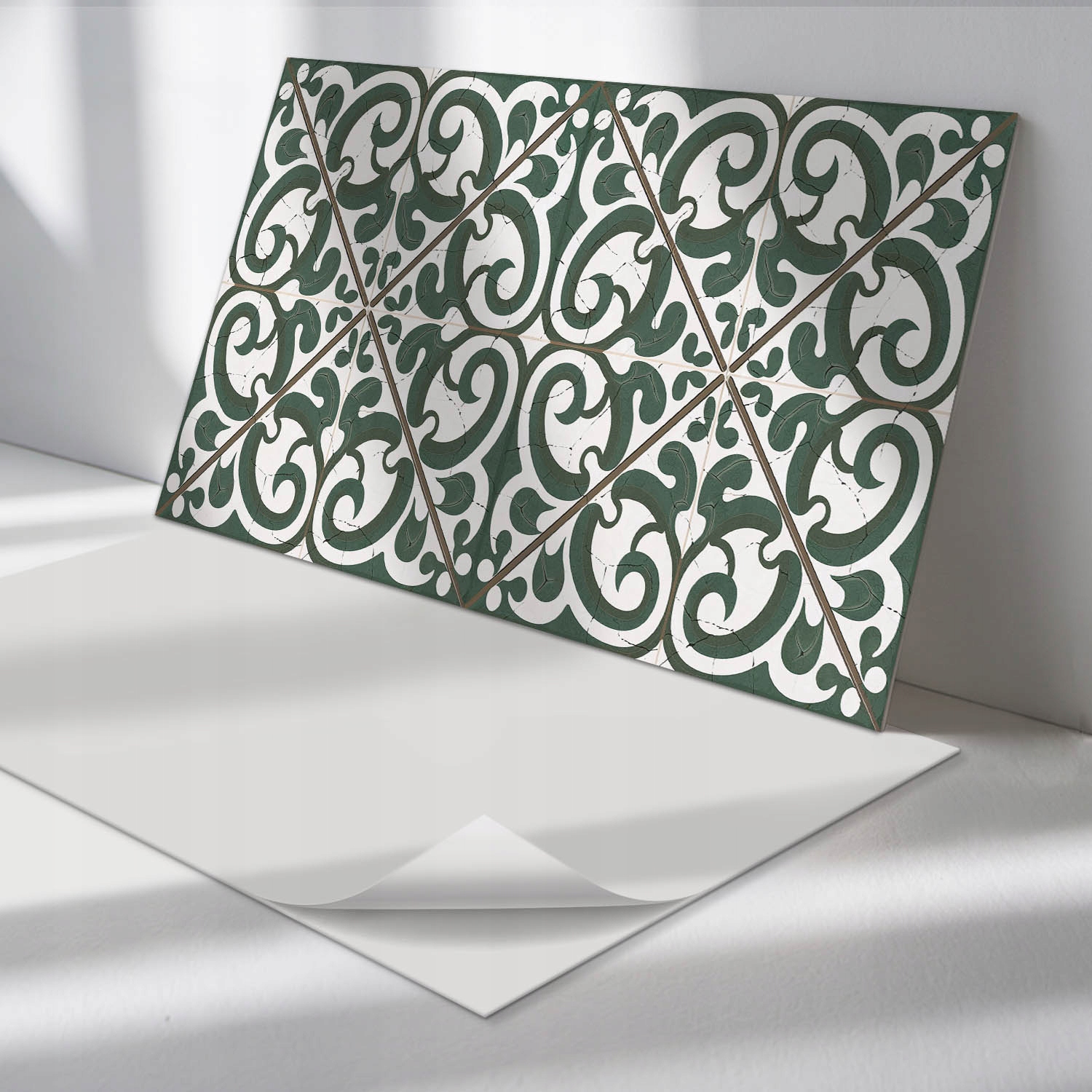 Sada vinylových panelov s potlačou Vzor s rastlinnými motívmi 6 x 60 x 30 cm