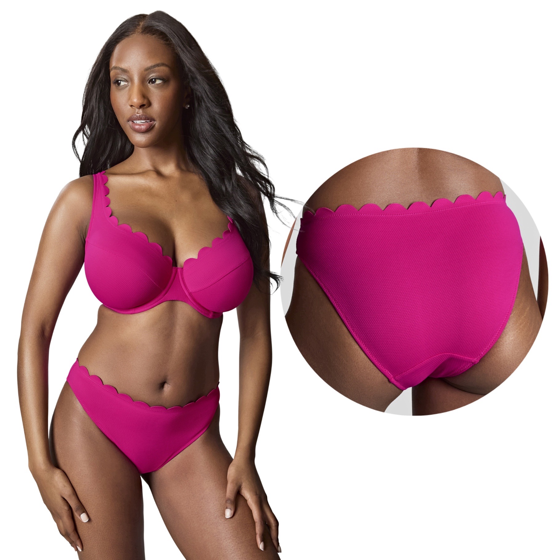 Panache Swim Spirit klasické plavkové kalhotky magenta XL