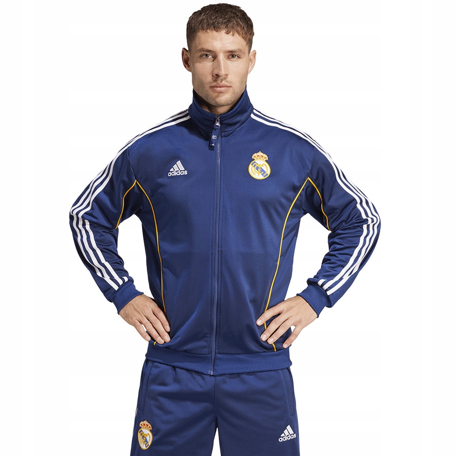 Mikina adidas Real Madrid Track Top JW1993 M tmavě modrá