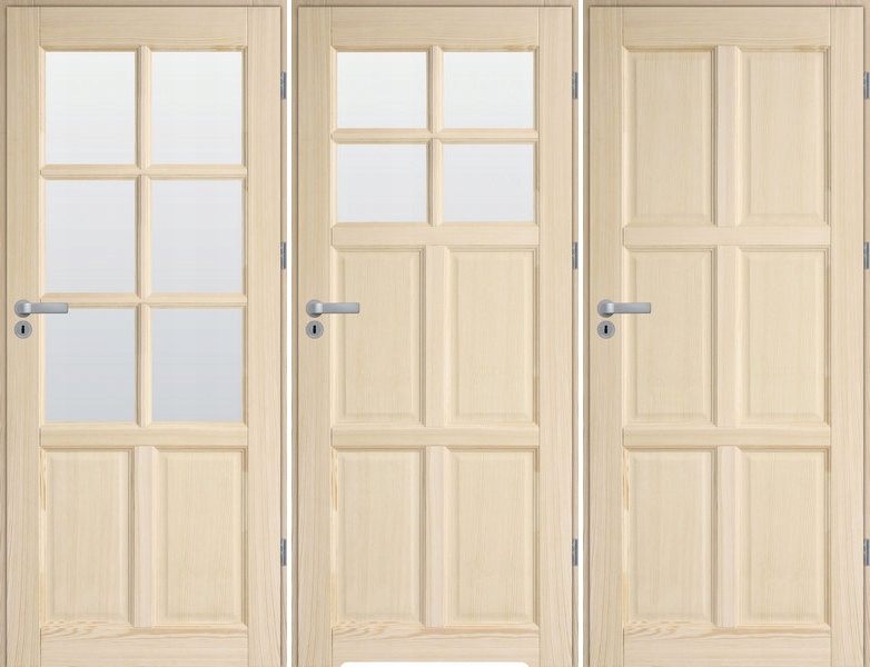 drzwi wewnętrzne pełne model WZ 40