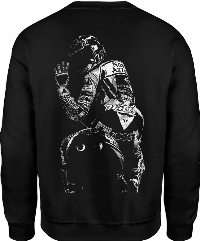 BLUZA MĘSKA MOTOCYKLISTA PREZENT MOTOR MOTOCYKL - L