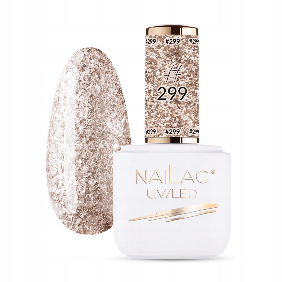 

#299 Lakier hybrydowy NaiLac 7ml