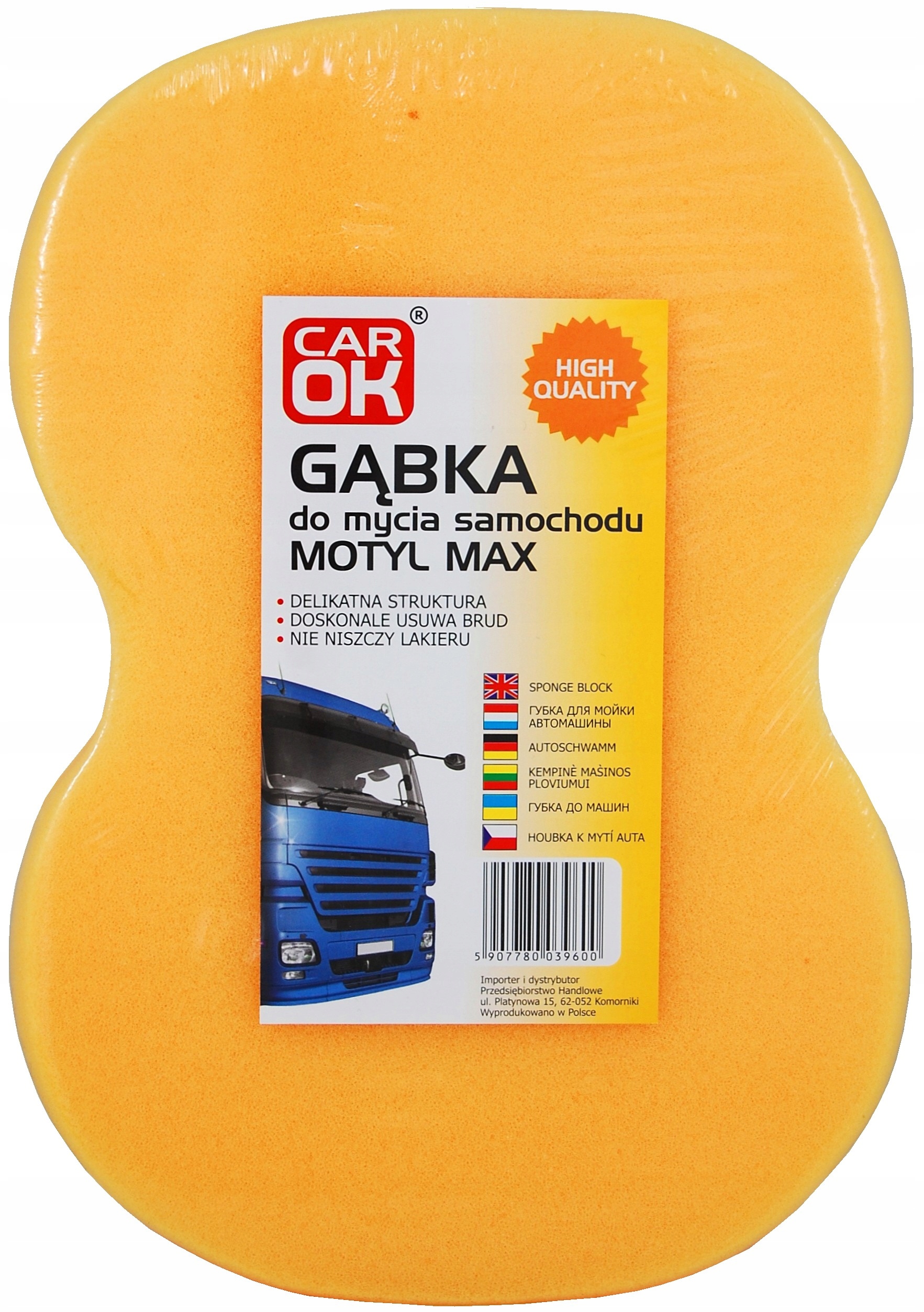 PROFAST GĄBKA SAMOCHODOWA MOTYL-MAX CAR OK