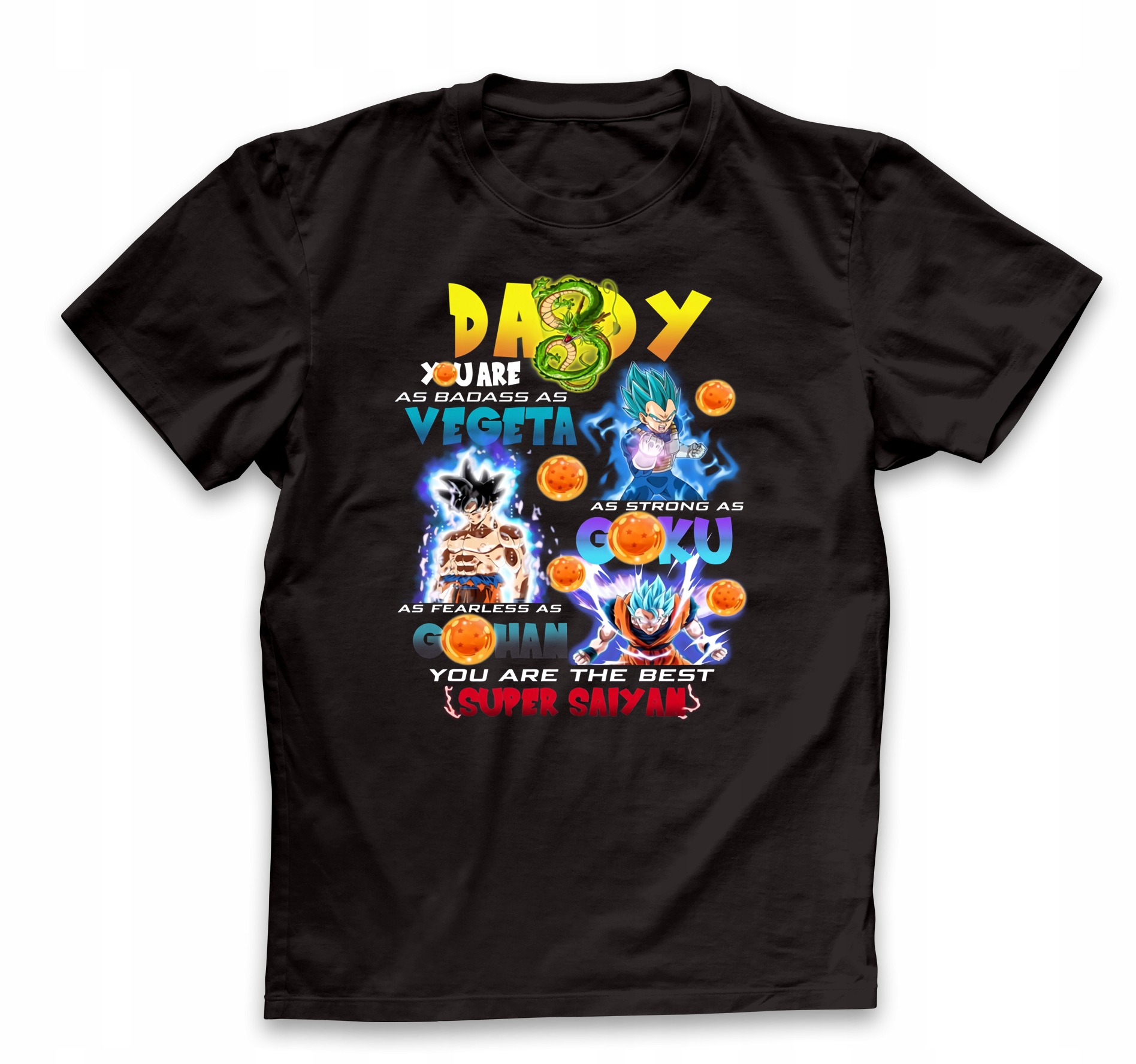 

Koszulka dla taty fana Dragon Ball roz.S