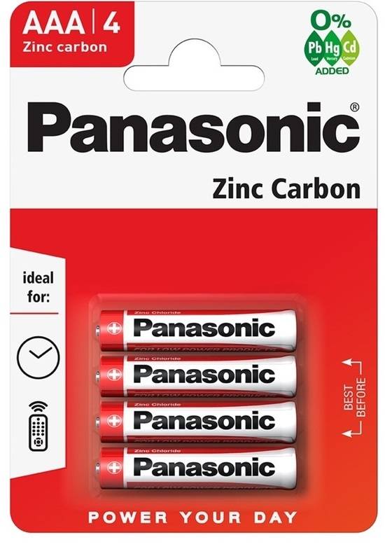 

Baterie Panasonic 4x Aaa Małe Paluszki 1.5V