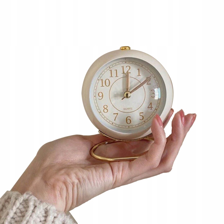 

Zegar Retro Analogowy Stojący Budzik Klasyczny