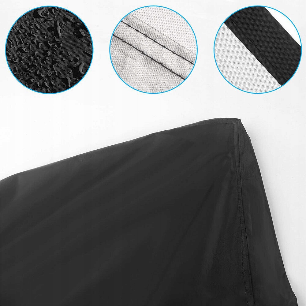 WODOSZCZELNA OSŁONA PRZYCZEPKI ROWEROW 140X88X92CM POKROWIEC NA PRZYCZEPKĘ Długość (cm) 140 cm