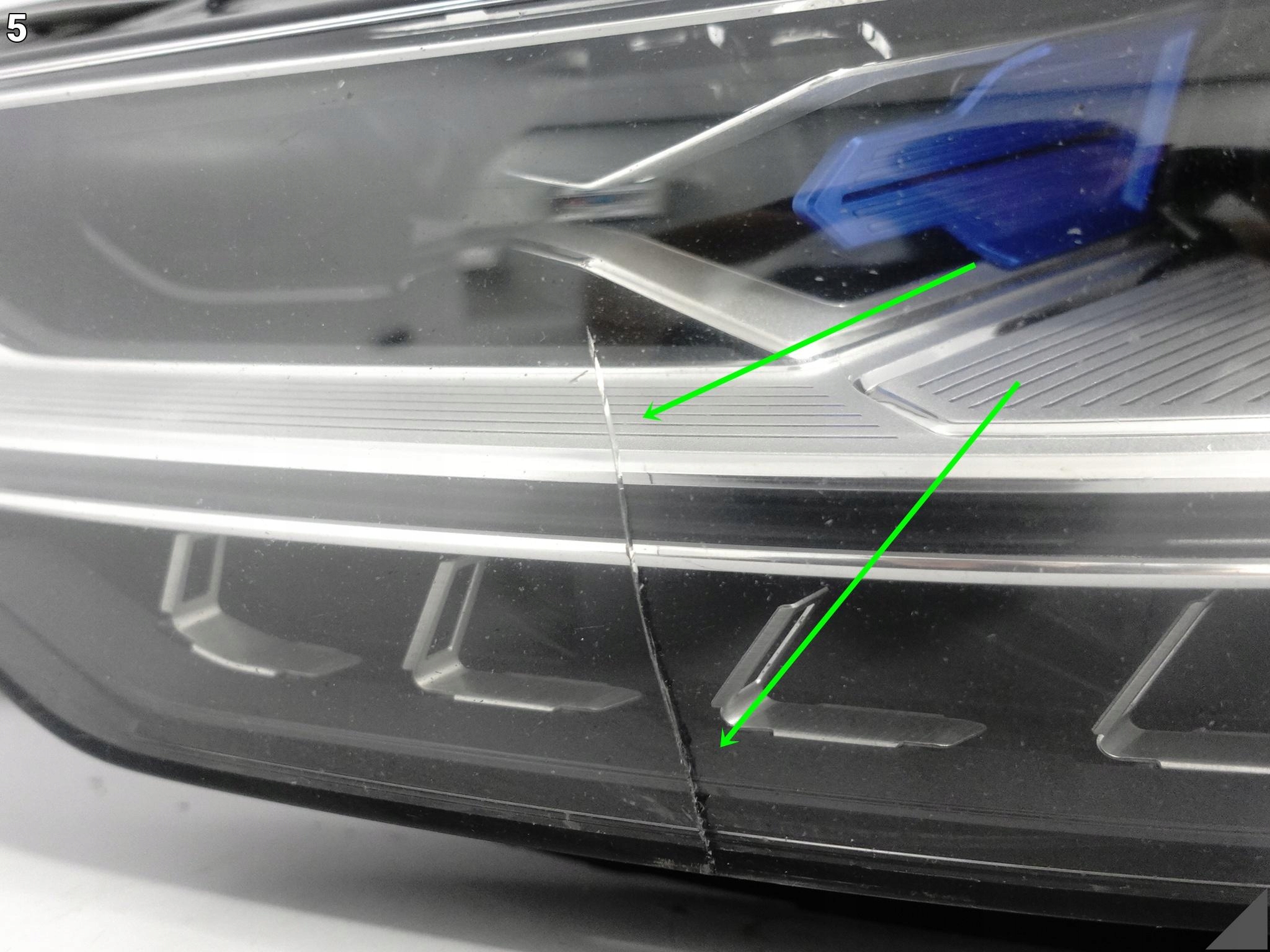 AUDI S8 A8 4N0 D5 17-21 light HEADLIGHT LASER FULL LED left front EUROPA