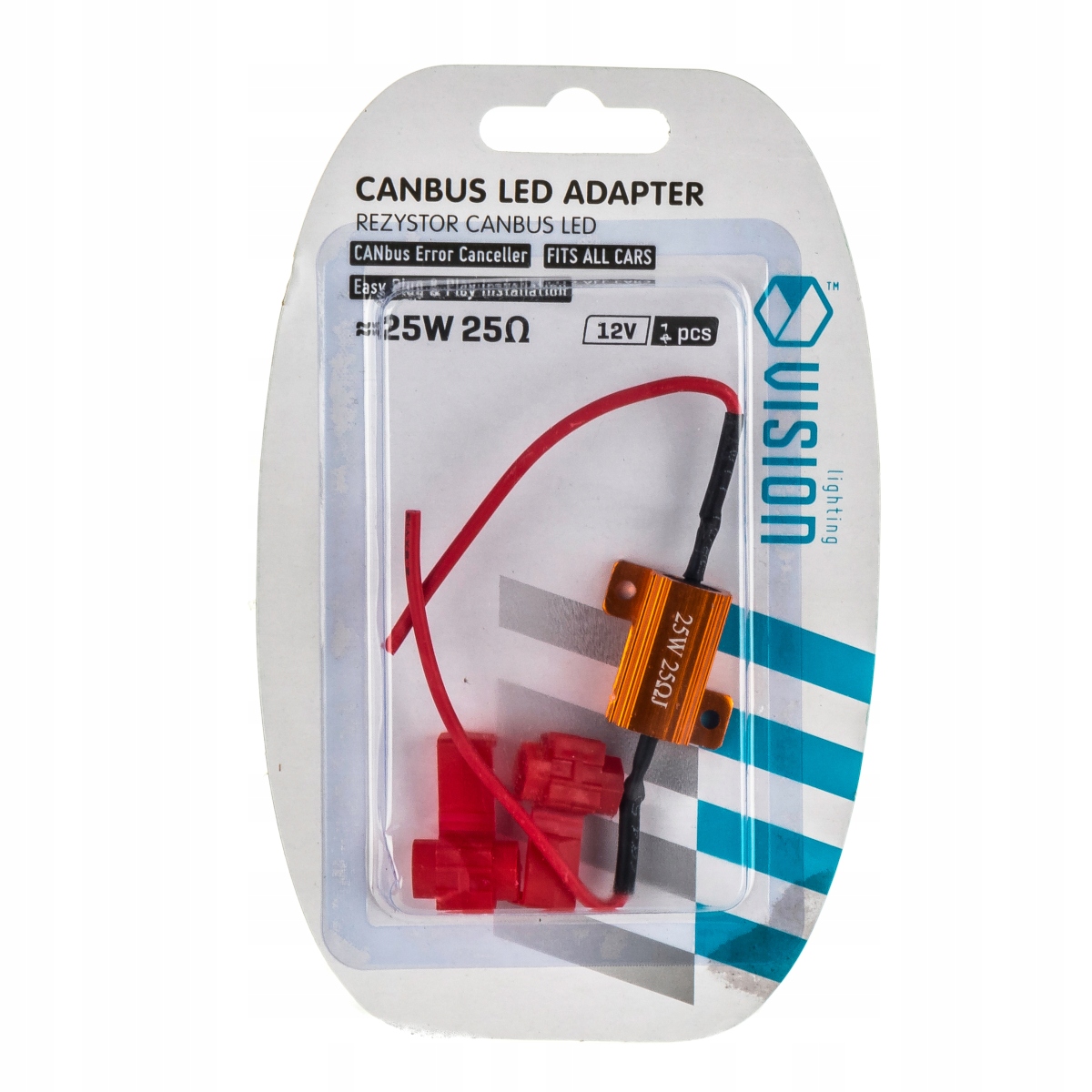 Opornik Rezystor Żarówki Canbus Led 25W 25Ohm