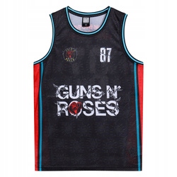 Tričko Amplified Guns N Roses BAsketball Vest Licence vel. L
