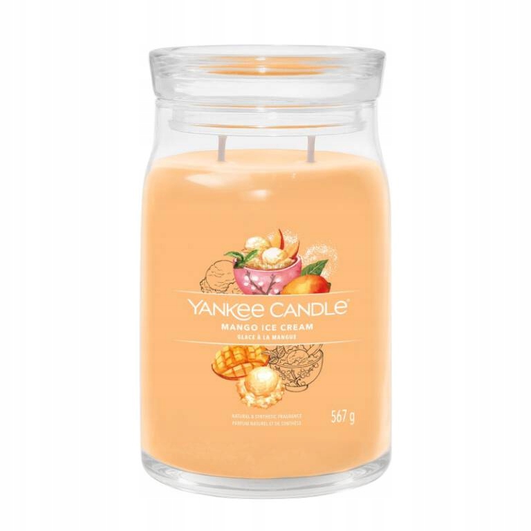 

Mango Ice Cream Yankee Candle duża świeca