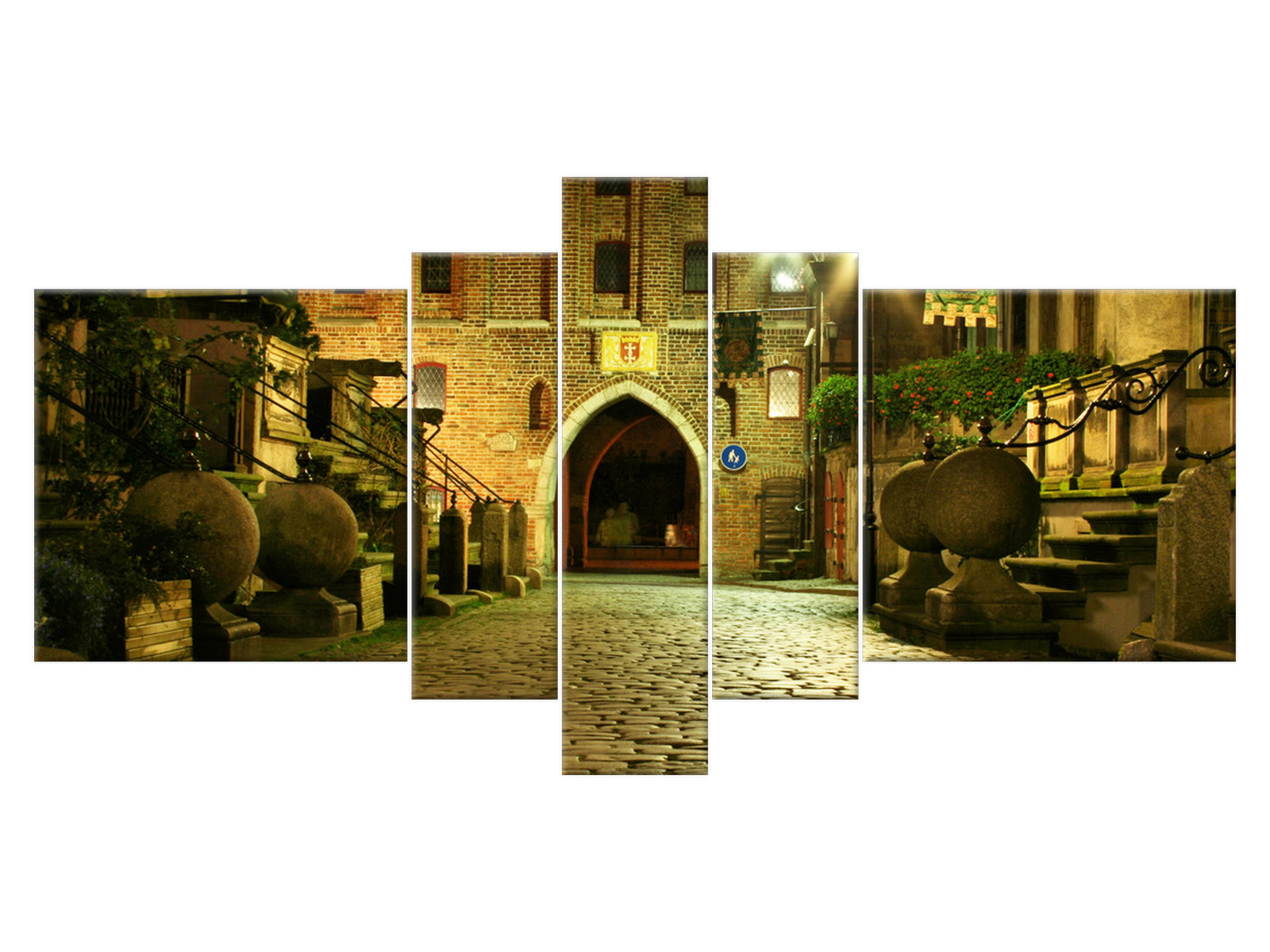 

Obraz 160x80 Gdańsk Gdańsk nocą Europa Płótno