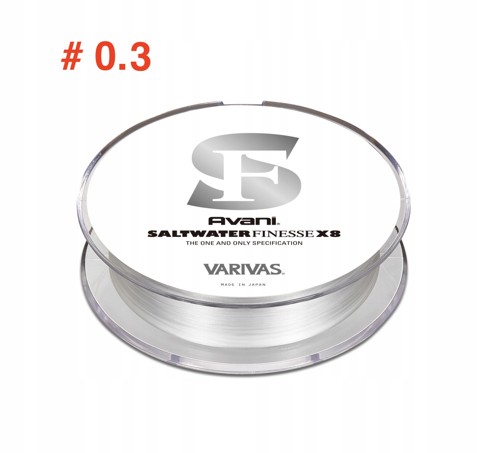 Plecionka Varivas Avani SaltWater Finesse x8 Pe 0.3 7.5lb 150m