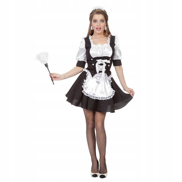 Kostým Pokojská Pomoc Domácí Služka Převlek Karneval M
