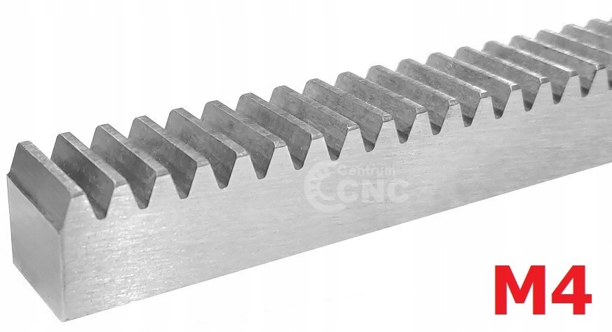 M4-L=1000mm Listwa zębata Moduł 4 [40x40] C45