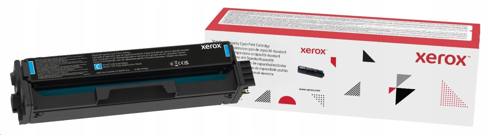 Azúrová tonerová kazeta Xerox pre C230/ C235 (1500 strán) 006R04388