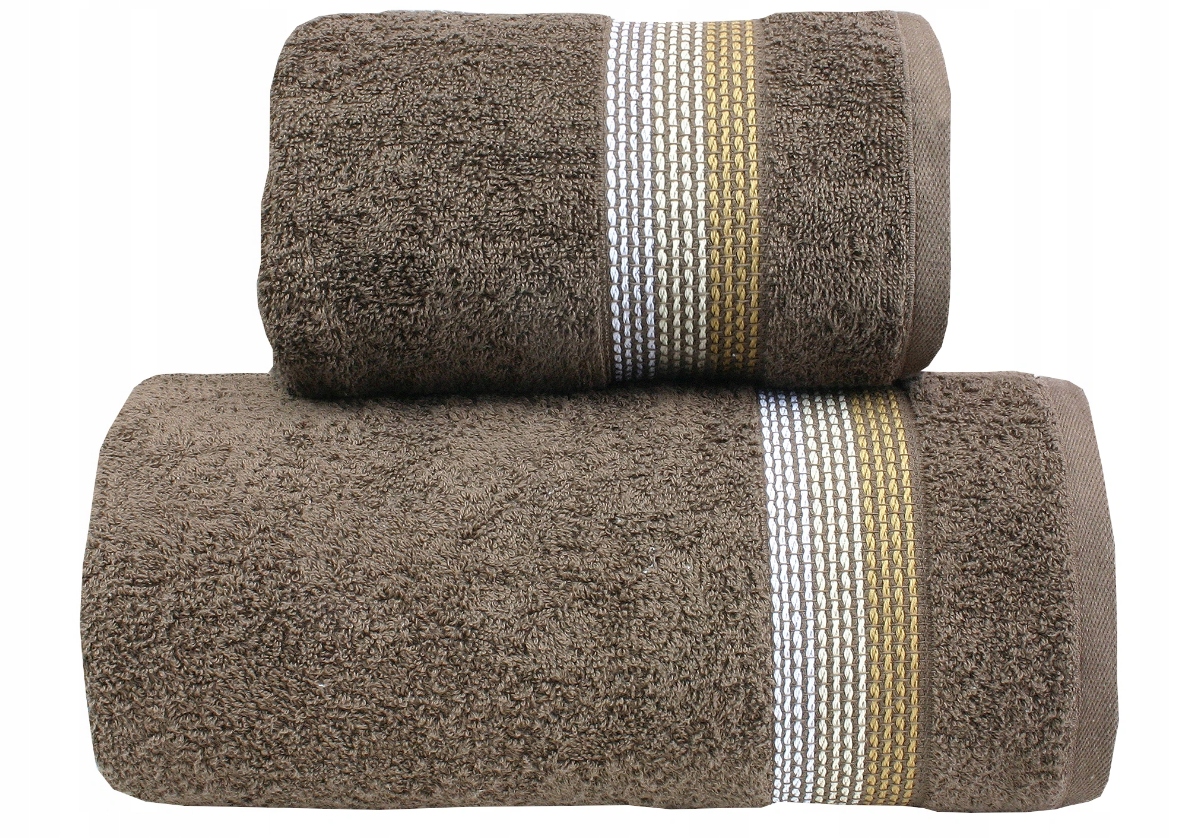 

Ręcznik kąpielowy Brązowy Ombre Greno 50x90