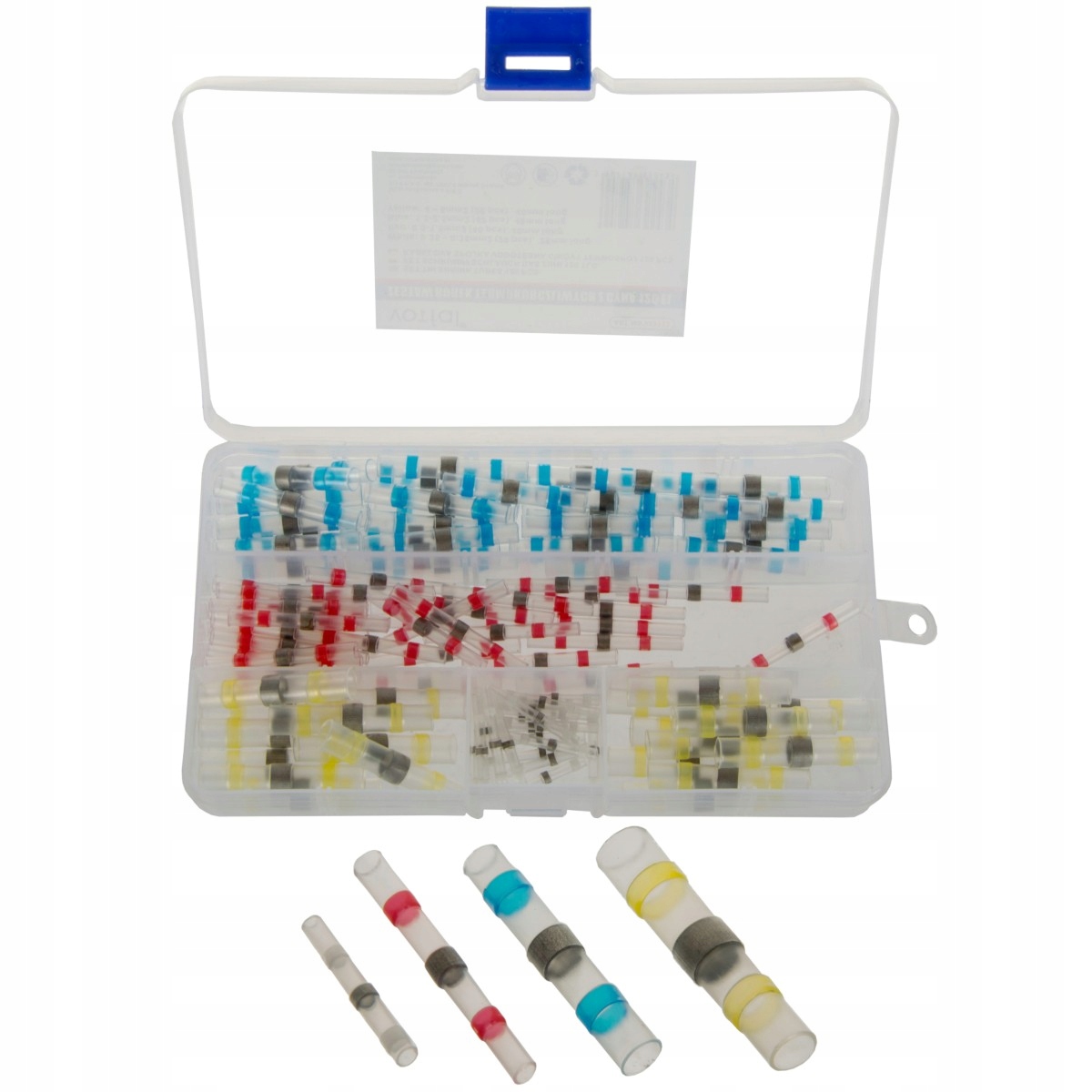 ZŁĄCZKA Z CYNĄ TERMOKURCZLIWA KOSZULKA 120SZT