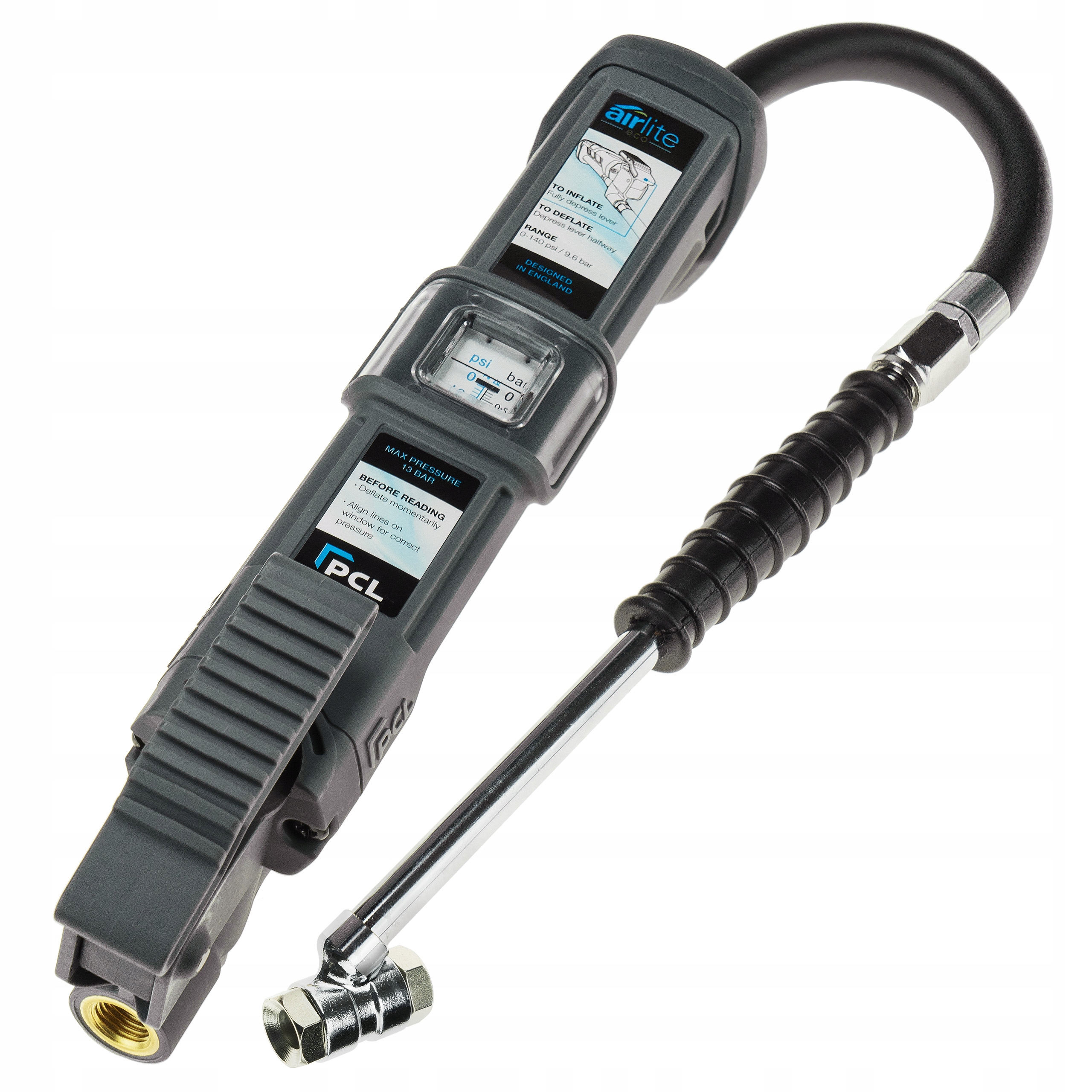 Pistole Na Huštění Kol Pneumatik Airlite Eco LAG1H03 9.6 Bar 140 Psi Pcl