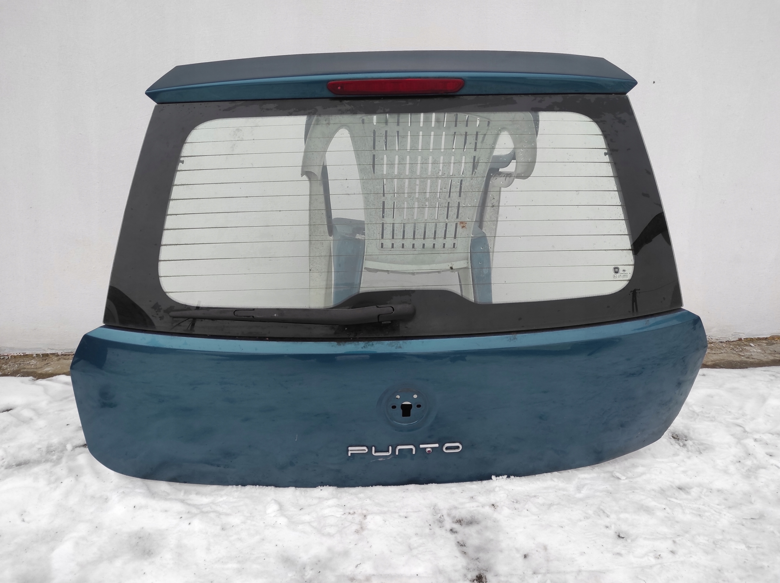 trunk door boot FIAT PUNTO unprotected 326