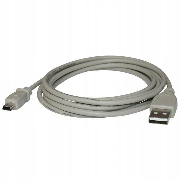 Kabel Usb (2.0), Usb A M- Usb mini M (5 pin), 2m,