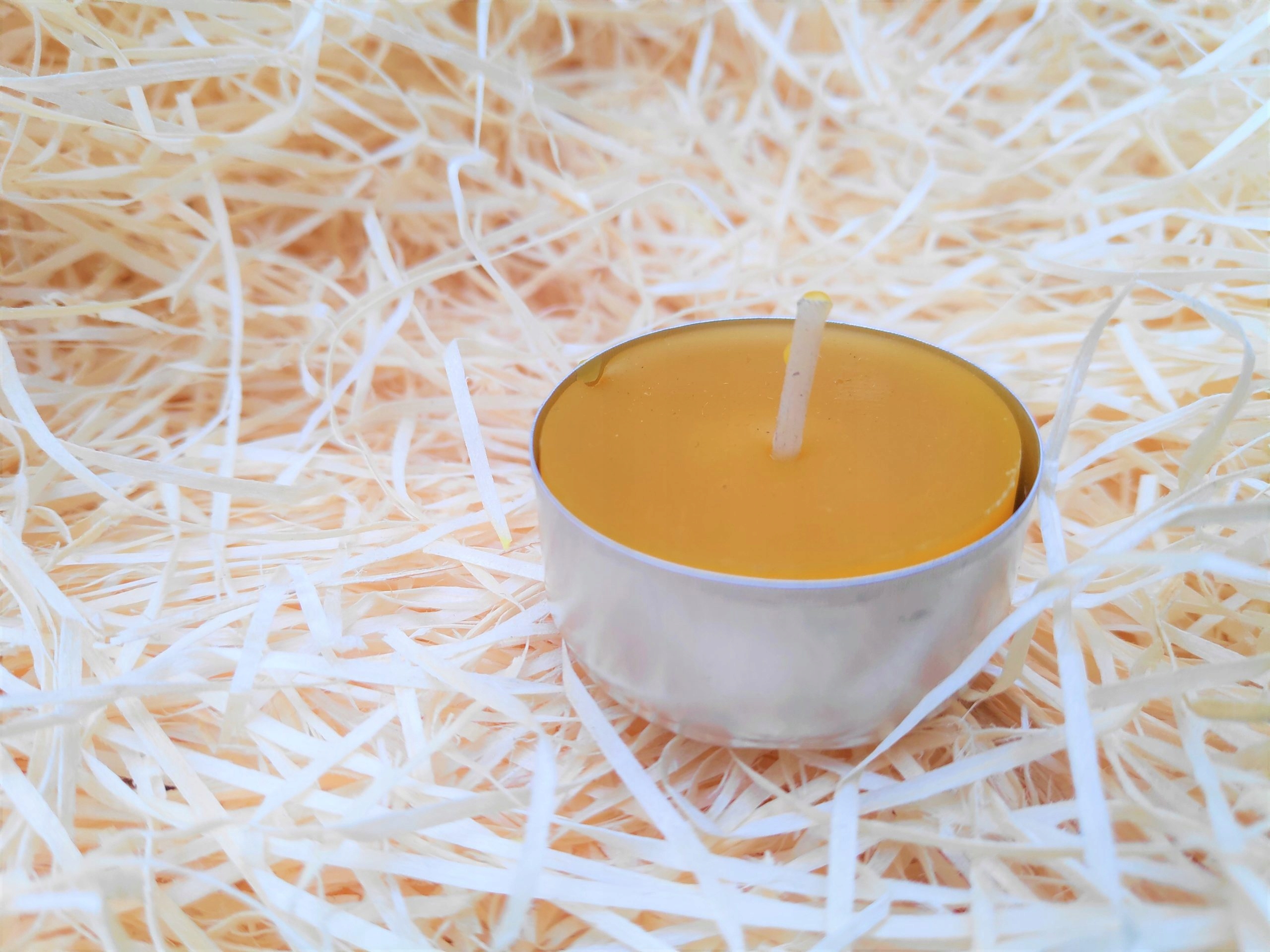 10x Tealight z wosku pszczelego